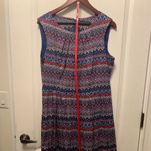 Ellen Tracy - Red, white, and blue, Great Dress